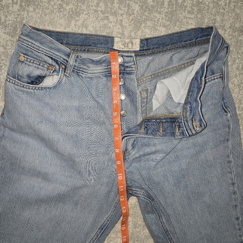 We The Free high-rise, light-wash denim  Size 30 - Picture 8 of 9